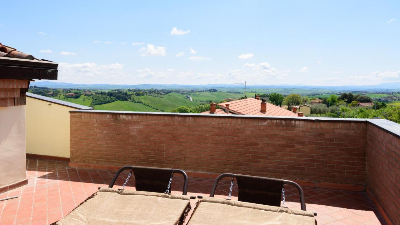 Apartament Luglie 360° Panoramic Terrace Siena Zewnętrze zdjęcie